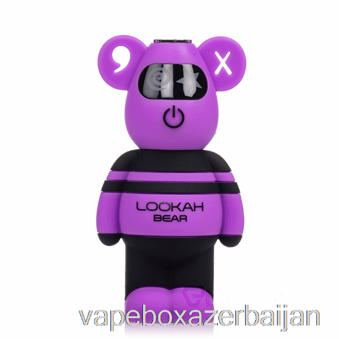 E-Juice Vape Lookah Bear 510 Battery Purple